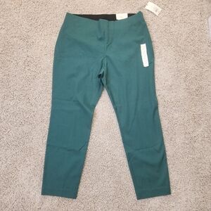 A New Day Teal Skinny Ankle Stretch Pants Size 14